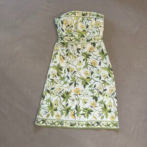 Strapless Ann Taylor Garden Party dress